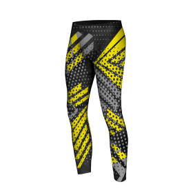 THERMO LEGGINSY MĘSKIE (JACK) - NEON ALERT - zestaw do uszycia