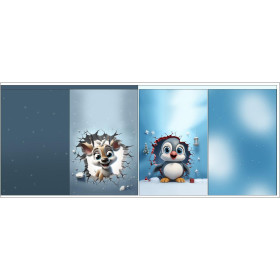 Woreczki prezentowe - HAPPY WINTER WZ. 1 - zestaw do uszycia