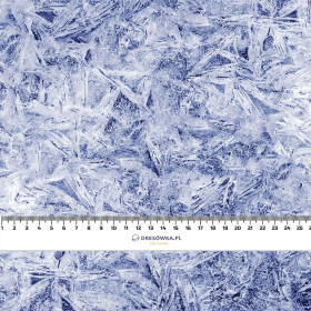 MRÓZ WZ. 2 / niebieski (MALOWANE NA SZKLE) - tkanina wodoodporna