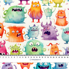 FUNNY MONSTERS WZ. 1- Welur tapicerski