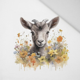 WATERCOLOR GOAT - PANEL (60cm x 50cm) Panama 220g