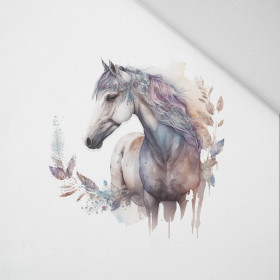 WATERCOLOR HORSE - PANEL (60cm x 50cm) Panama 220g