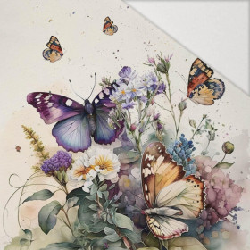 BEAUTIFUL BUTTERFLY WZ. 2 - PANEL (75cm x 80cm) Hydrofobowa dzianina drapana 