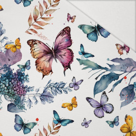 BUTTERFLY WZ. 2 - Hydrofobowa dzianina drapana 