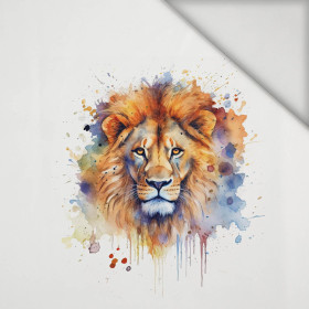 WATERCOLOR LION - PANEL (75cm x 80cm) lycra 300g