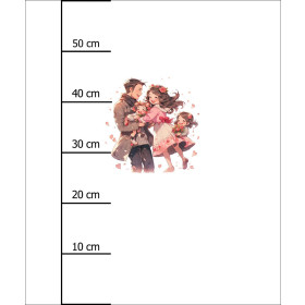 ANIME FAMILY - PANEL (60cm x 50cm) tkanina bawełniana