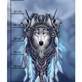 SPIRIT WOLF - panel (60cm x 50cm)