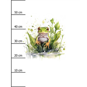 WATERCOLOR FROG - PANEL (60cm x 50cm) Panama 220g