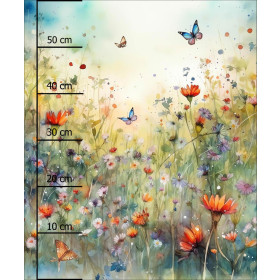 MAGIC MEADOW WZ. 1 - panel (60cm x 50cm) dzianina pętelkowa