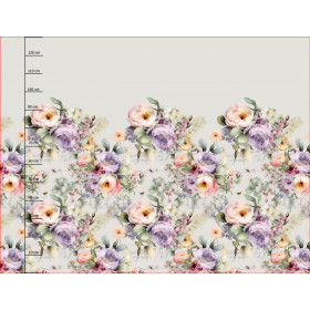 VINTAGE FLOWERS - panel sukienkowy