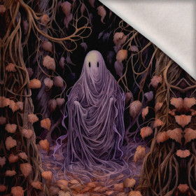 FOREST SPIRIT - PANEL (75cm x 80cm) dzianina drapana z elastanem ITY