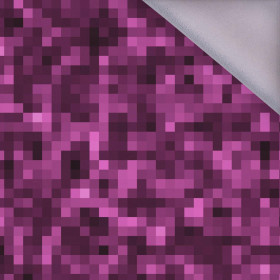 PIKSELE WZ. 2 / purpurowy - softshell