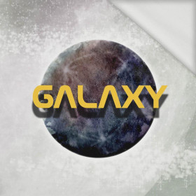 KSIĘŻYC / galaxy (GALAXY) - panel panoramiczny dzianina pętelkowa (100cm x 155cm)