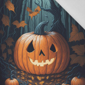 HALLOWEEN PUMPKIN - panel (75cm x 80cm) tkanina bawełniana