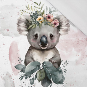 BABY KOALA - panel (75cm x 80cm) SINGLE JERSEY