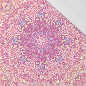 95cm KOLOROWA MANDALA wz. 2 - single jersey z elastanem 
