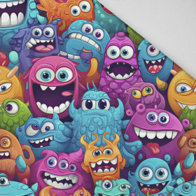 CRAZY MONSTERS WZ. 3 - Tkanina bambusowa 170g