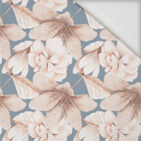 RETRO FLOWERS WZ. 2 - Jersey wiskozowy