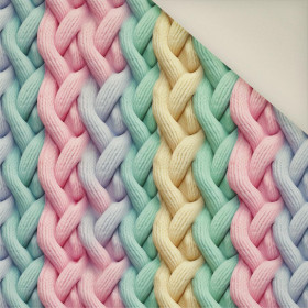 IMITATION PASTEL SWEATER WZ. 2- Welur tapicerski