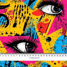 EYES WZ.2 - dzianina drapana z elastanem ITY