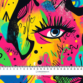 EYES WZ.4 - dzianina drapana z elastanem ITY