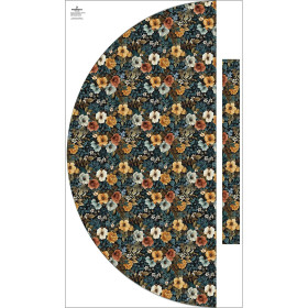 Panel na spódnicę z półkoła "MAXI" - Flowers wz.24