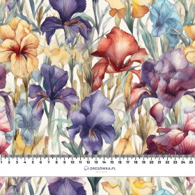 FLOWERS WZ.42 - dresówka pętelkowa