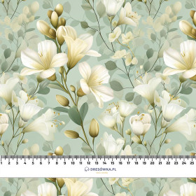 FLOWERS WZ.57 - Muślin bawełniany