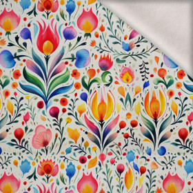 Folk Art wz.14 - dzianina drapana z elastanem ITY