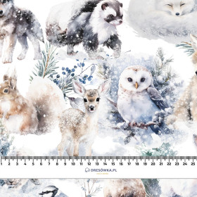 PASTEL ANIMALS WZ.1 - dresówka pętelkowa