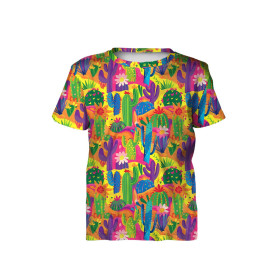 NEON CACTUS WZ.1 - Jersey wiskozowy