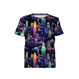 NEON CITY WZ.5 - Hydrofobowa dzianina drapana 