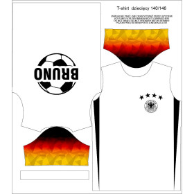 T-SHIRT DZIECIĘCY - NIEMCY - zestaw do uszycia