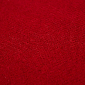 CZERWONY - Tkanina płaszczowa typu diagonal