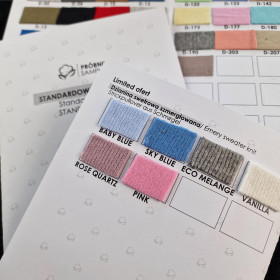 PRÓBNIK KOLORÓW – kolekcja standardowa + oferta limitowana