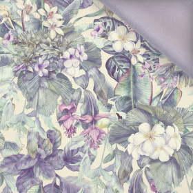 PURPLE FLORAL - softshell