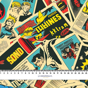 RETRO COMICS wz.8 - tkanina wodoodporna