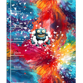 ROBOT WZ.7 - panel (60cm x 50cm) dzianina pętelkowa