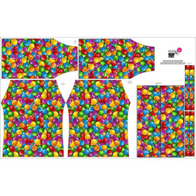 Bluzka hiszpanka (VIKI) - SWEETS WZ.3 - zestaw do uszycia