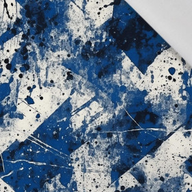 NAVY GRUNGE wz. 3 - tkanina bawełniana