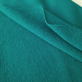 Gruba dzianina pętelkowa (P290) - TRANSFORMATIVE TEAL (D-247) 