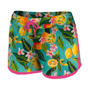 Damskie spodenki kąpielowe - TUTTI FRUTTI WZ.12 - zestaw do uszycia