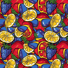 Tutti Frutti wz. 6 - Hydrofobowa dzianina drapana 