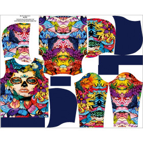 DZIECIĘCA BLUZA Z KAPTUREM (ALEX) - MEXICAN - zestaw do uszycia