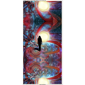 PODUSZKA 45X45 - UNIVERSE - Panama 220g - zestaw do uszycia