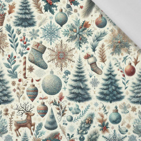 Vintage Christmas wz.26 - tkanina bawełniana