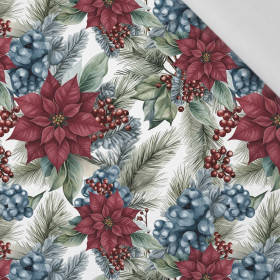 WINTER FLOWERS WZ.14 - tkanina bawełniana