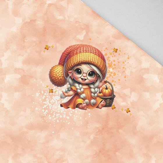 Girl cute halloween wz.9 - panel (60cm x 50cm) Panama 220g