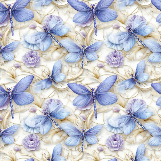 Butterfly & Flowers wz.15