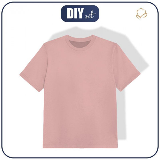 T-SHIRT DZIECIĘCY - B-05 - ROSE QUARTZ / róż kwarcowy - single jersey